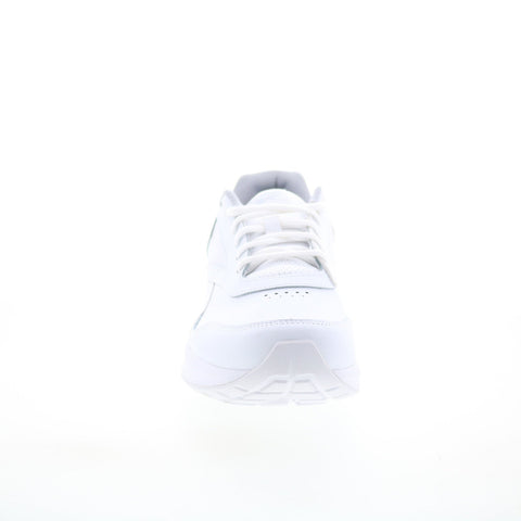Reebok Walk Ultra 7 DMX MAX Wide 2E Mens White Lifestyle Sneakers Shoes