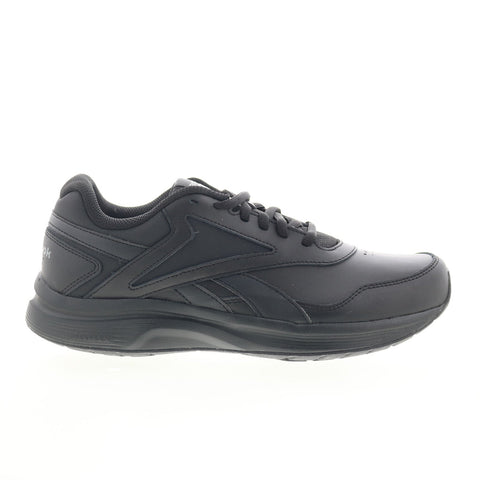 Reebok Walk Ultra 7 DMX MAX Wide 2E Mens Black Lifestyle Sneakers Shoes