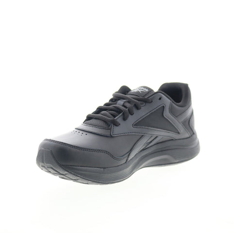 Reebok Walk Ultra 7 DMX MAX Wide 2E Mens Black Lifestyle Sneakers Shoes