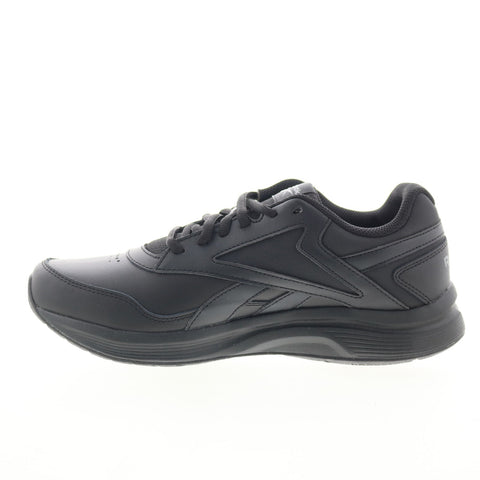 Reebok Walk Ultra 7 DMX MAX Wide 2E Mens Black Lifestyle Sneakers Shoes