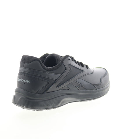 Reebok Walk Ultra 7 DMX MAX Wide 2E Mens Black Lifestyle Sneakers Shoes