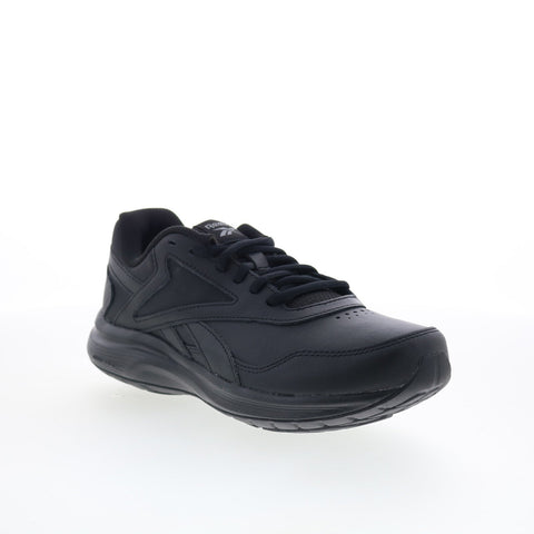 Reebok Walk Ultra 7 DMX Max Wide D Womens Black Wide Sneakers Shoes