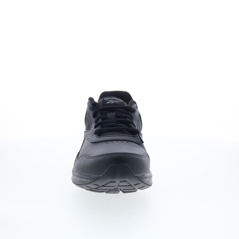 Reebok Walk Ultra 7 DMX Max Wide D Womens Black Wide Sneakers Shoes