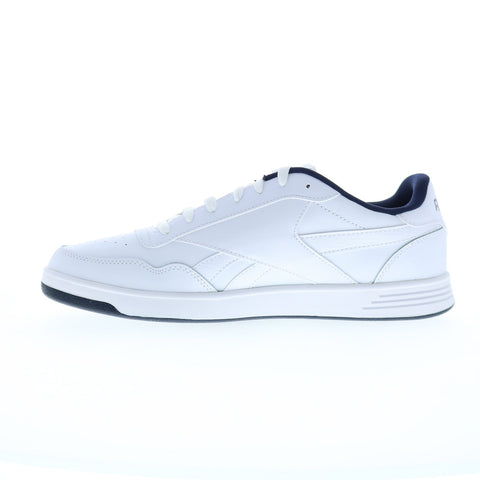 Reebok Court Advance Mens White Leather Lifestyle Sneakers Shoes