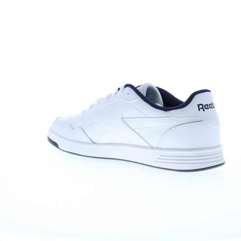 Reebok Court Advance Mens White Leather Lifestyle Sneakers Shoes