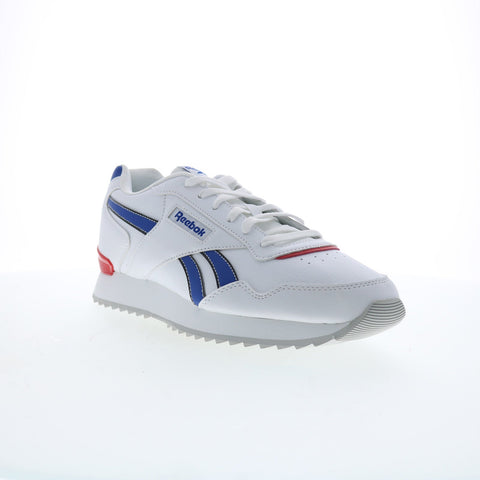 Reebok Glide Ripple Clip Mens White Synthetic Lifestyle Sneakers Shoes