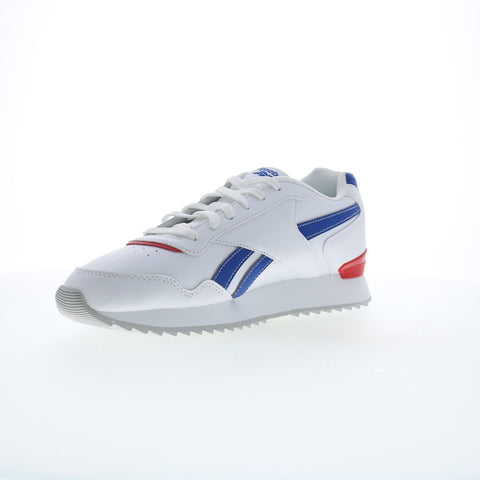 Reebok Glide Ripple Clip Mens White Synthetic Lifestyle Sneakers Shoes