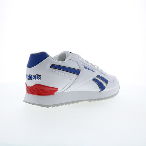 Reebok Glide Ripple Clip Mens White Synthetic Lifestyle Sneakers Shoes