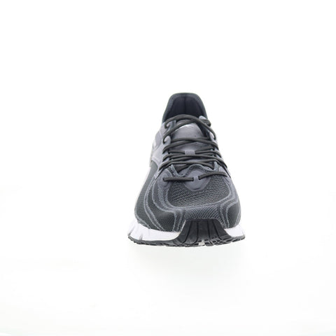 Reebok Zig Kinetica 3 Mens Gray Canvas Lace Up Lifestyle Sneakers Shoes