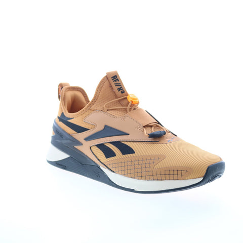 Reebok Nano X3 Froning Mens Brown Mesh Athletic Cross Training Shoes