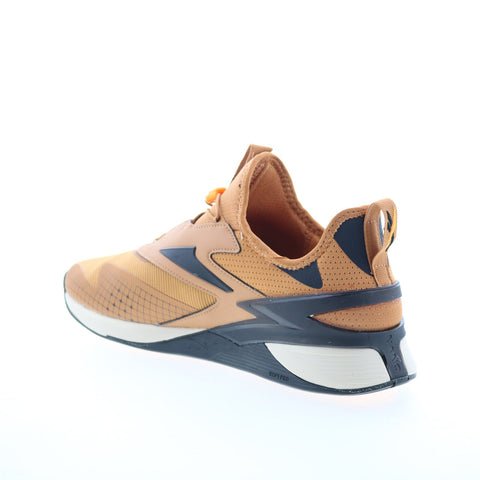 Reebok Nano X3 Froning Mens Brown Mesh Athletic Cross Training Shoes