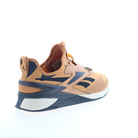 Reebok Nano X3 Froning Mens Brown Mesh Athletic Cross Training Shoes