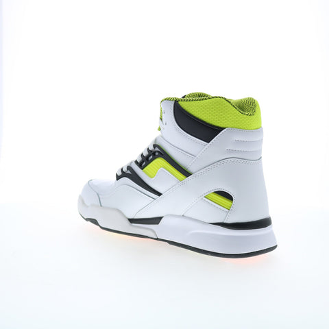 Reebok Pump TZ Mens White Leather Lace Up Lifestyle Sneakers Shoes