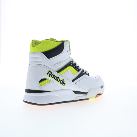 Reebok Pump TZ Mens White Leather Lace Up Lifestyle Sneakers Shoes