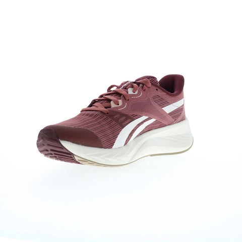Reebok Energen Tech Plus Womens Burgundy Canvas Athletic Running Shoes