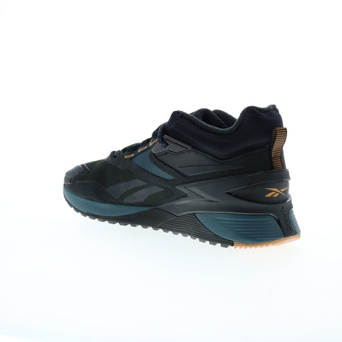 Reebok Nano X3 Adventure Winter Mens Black Athletic Cross Training Shoes
