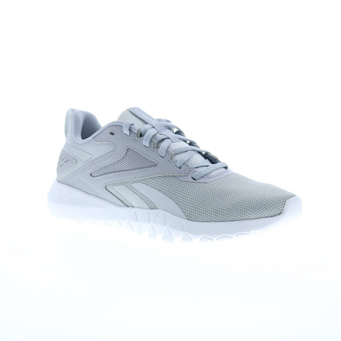 Reebok Flexagon Energy TR 4 Womens Gray Canvas Athletic Cross Training Shoes