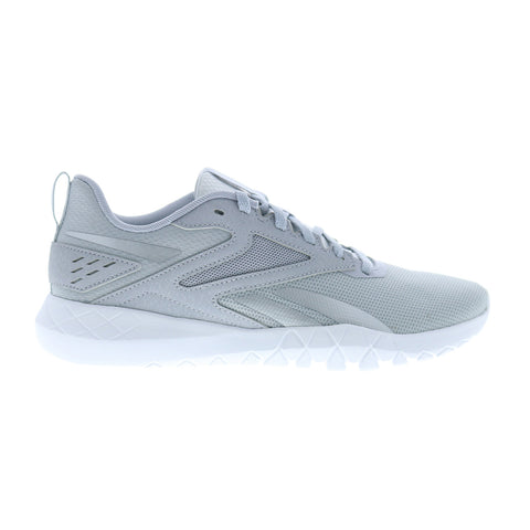 Reebok Flexagon Energy TR 4 Womens Gray Canvas Athletic Cross Training Shoes