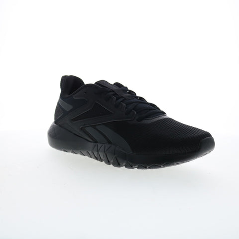 Reebok Flexagon Energy TR 4 Mens Black Canvas Athletic Cross Training Shoes