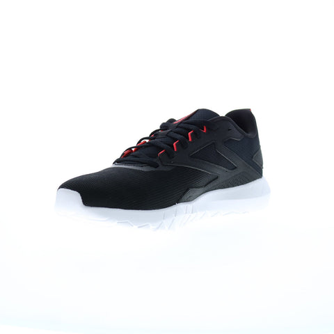 Reebok Flexagon Energy TR 4 Mens Black Canvas Athletic Cross Training Shoes