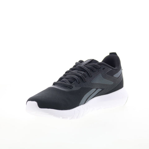 Reebok Flexagon Force 4 Womens Black Mesh Athletic Cross Training Shoes