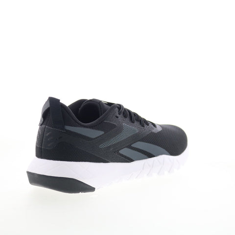 Reebok Flexagon Force 4 Womens Black Mesh Athletic Cross Training Shoes