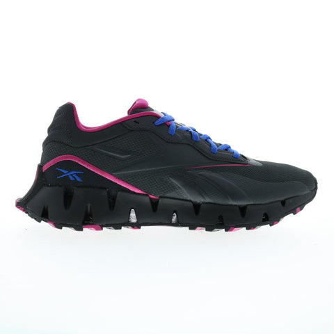 Reebok Zig Dynamica 4 Adventure Womens Black Canvas Lifestyle Sneakers Shoes