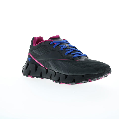 Reebok Zig Dynamica 4 Adventure Womens Black Canvas Lifestyle Sneakers Shoes
