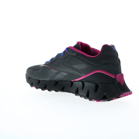 Reebok Zig Dynamica 4 Adventure Womens Black Canvas Lifestyle Sneakers Shoes