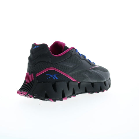 Reebok Zig Dynamica 4 Adventure Womens Black Canvas Lifestyle Sneakers Shoes