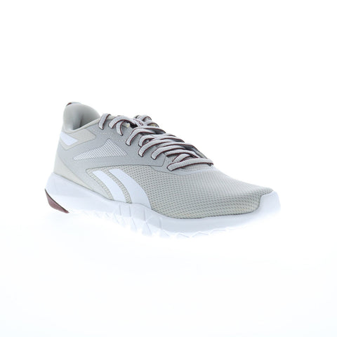 Reebok Flexagon Force 4 Womens Gray Canvas Athletic Cross Training Shoes
