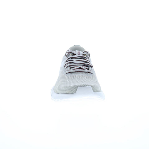 Reebok Flexagon Force 4 Womens Gray Canvas Athletic Cross Training Shoes