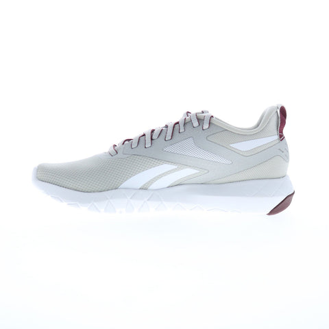 Reebok Flexagon Force 4 Womens Gray Canvas Athletic Cross Training Shoes