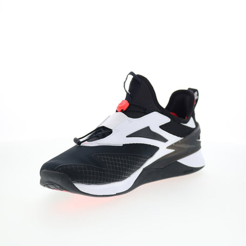 Reebok Nano X3 Froning Mens Black Canvas Athletic Cross Training Shoes