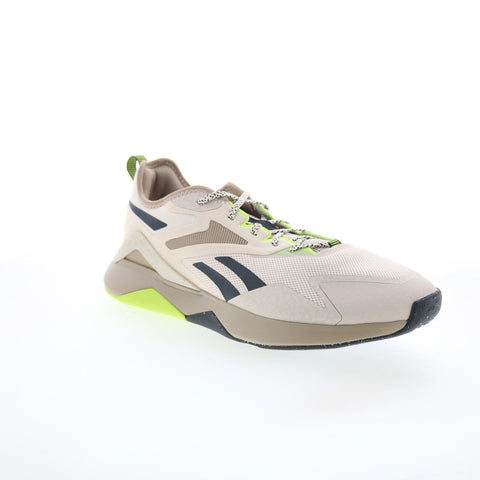 Reebok Nanoflex Adventure TR 2 Mens Beige Athletic Cross Training Shoes