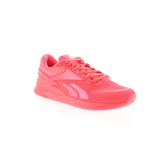 Reebok Nano X3 Mens Red Mesh Lace Up Athletic Cross Training Shoes
