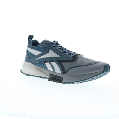 Reebok Lavante Trail 2 Mens Gray Canvas Lace Up Athletic Hiking Shoes