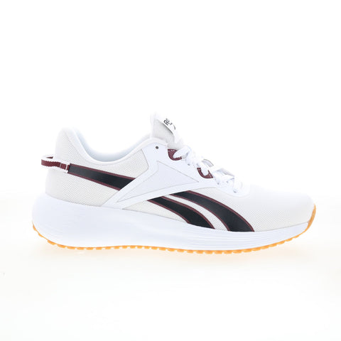 Reebok Lite Plus 3 Mens White Canvas Athletic Running Shoes