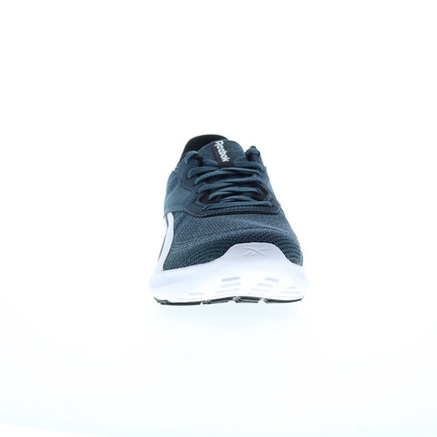 Reebok Energen Tech Mens Blue Canvas Lace Up Athletic Running Shoes