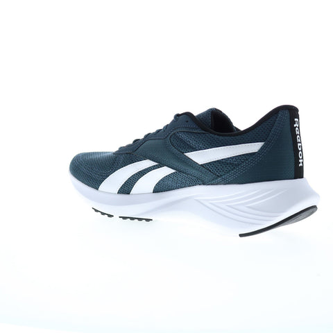 Reebok Energen Tech Mens Blue Canvas Lace Up Athletic Running Shoes
