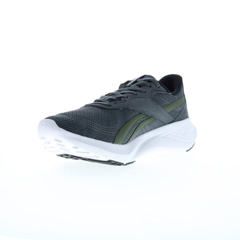 Reebok Energen Tech Mens Gray Canvas Lace Up Athletic Running Shoes