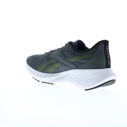 Reebok Energen Tech Mens Gray Canvas Lace Up Athletic Running Shoes