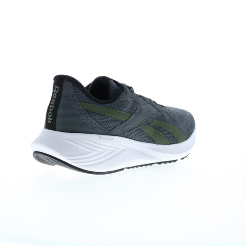 Reebok Energen Tech Mens Gray Canvas Lace Up Athletic Running Shoes