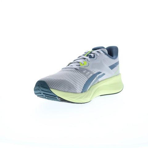 Reebok Energen Tech Plus Mens Gray Canvas Lace Up Athletic Running Shoes
