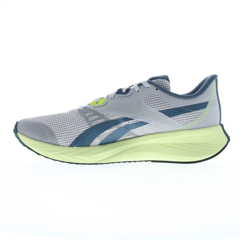Reebok Energen Tech Plus Mens Gray Canvas Lace Up Athletic Running Shoes