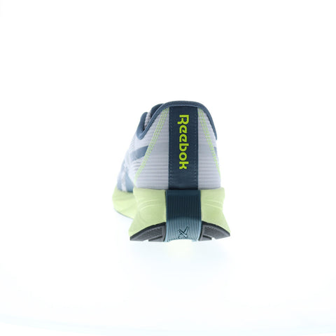 Reebok Energen Tech Plus Mens Gray Canvas Lace Up Athletic Running Shoes