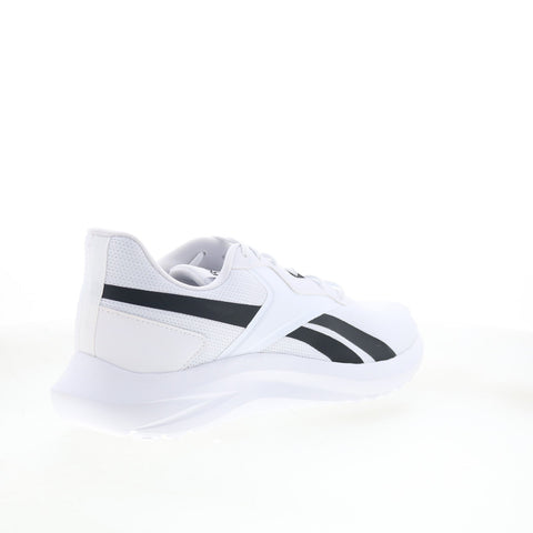 Reebok Energen LUX Mens White Canvas Lace Up Athletic Running Shoes