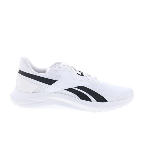 Reebok Energen LUX Mens White Canvas Lace Up Athletic Running Shoes