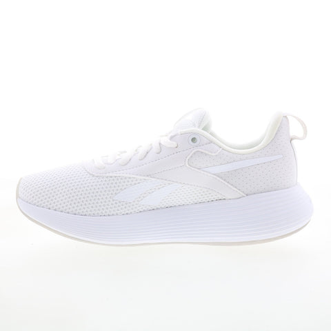 Reebok DMX Comfort + Womens White Mesh Lace Up Lifestyle Sneakers Shoes