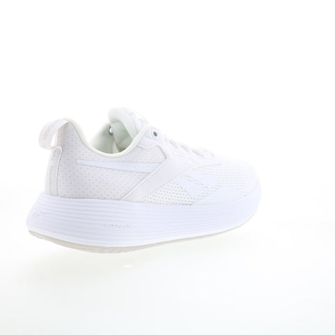 Reebok DMX Comfort + Womens White Mesh Lace Up Lifestyle Sneakers Shoes